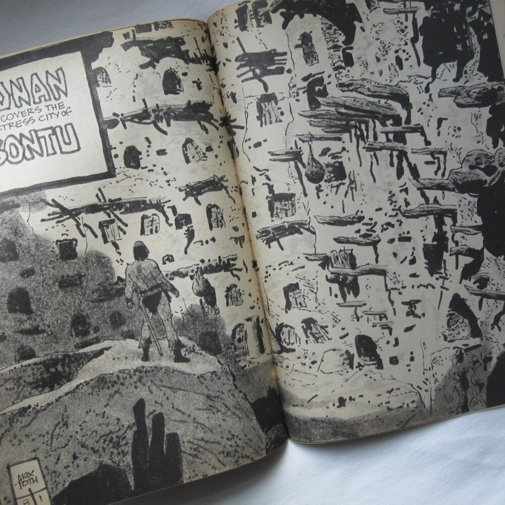 1982 The Savage Sword of Conan #84 - Marvel Comics Magazine - Picture 5 of 8